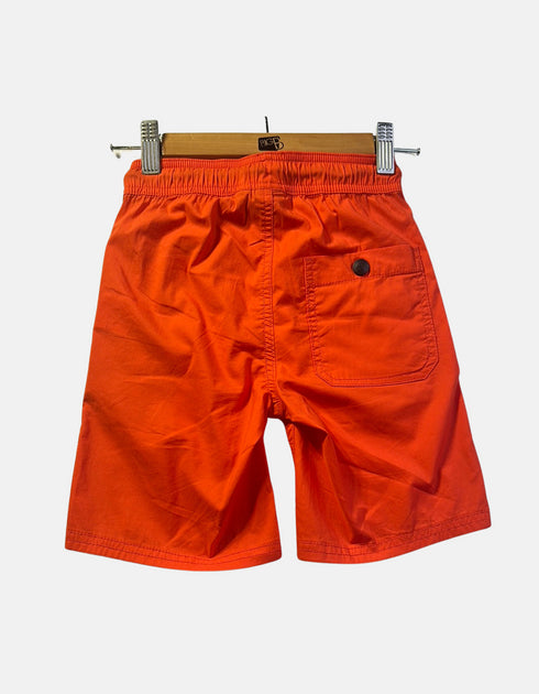 Boys' Orange Drawstring Shorts